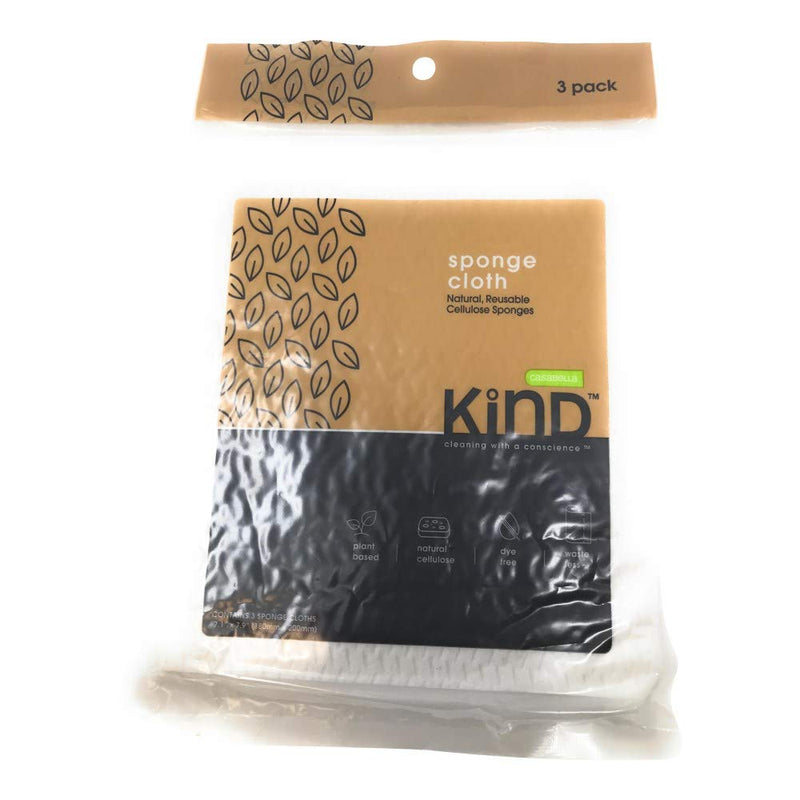 Casabella Kind - Sponge Cloth Plant Based - Case Of 48-3 Count