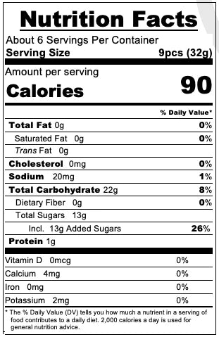 Ferris Nut Co. - Gummi Bears - Case Of 12-7 Ounce