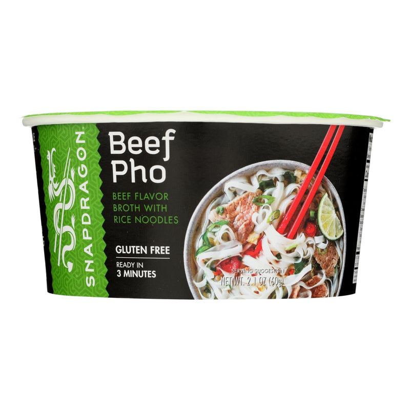 Snapdragon Foods Snapdragon Vietnamese Pho Soup Bowl Delicious Rice Noodle Soup Bowl - Case Of 6 - 2.1 Ounce