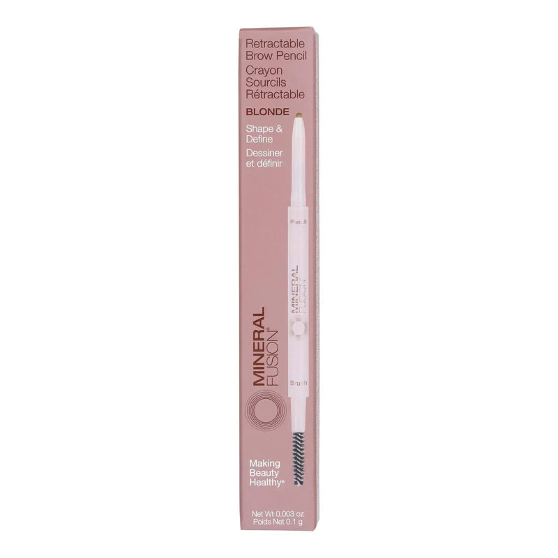 An image displaying Mineral Fusion - Brow Pencil Blonde - 1 Each-.003 Ounce by Mineral Fusion