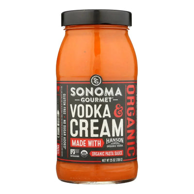 An image displaying Sonoma Gourmet Vodka & Cream Pasta Sauce - Case Of 6 - 25 Ounce by Sonoma Gourmet