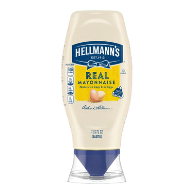 An image displaying Hellmann's, Real Mayonnaise - Case Of 12 - 11.5 Fz by Hellmann's