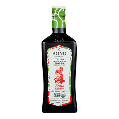 An image displaying Bono Extra Virgin Olive Oil - Case Of 6 - 16.9 Ounce by Bono