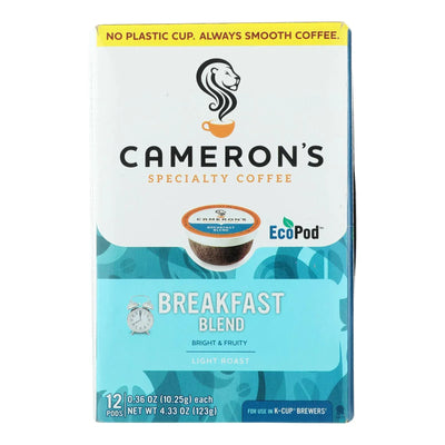 An image displaying Cameron’s Specialty Coffee Breakfast Blend - Case Of 6 - 4.33 Ounce by Cameron's Coffee