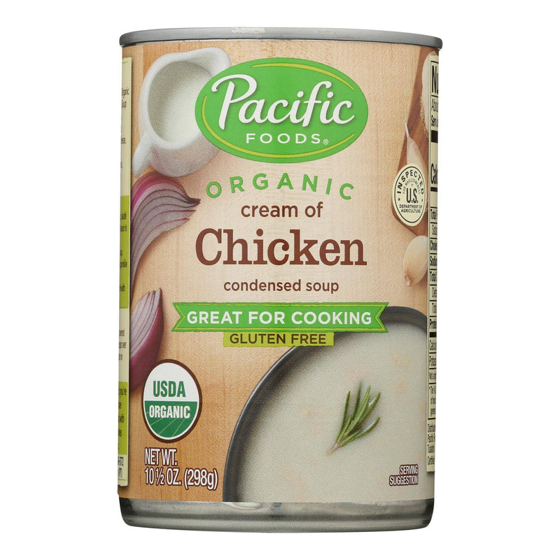 An image displaying Pacific Foods - Soup Cream Chicken Cndns - Case Of 12-10.5 Ounce by Pacific Foods