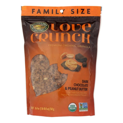 An image displaying Nature's Path - Granola Dark Chocolate Peanut Butter - Case Of 6-26.4 Ounce by Love Crunch