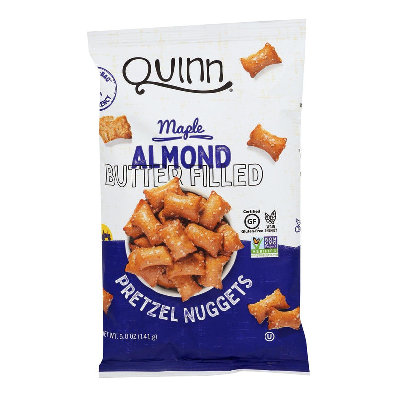 Quinn - Prtz/nug Maple Almond Filled - Case Of 8-5 Ounce