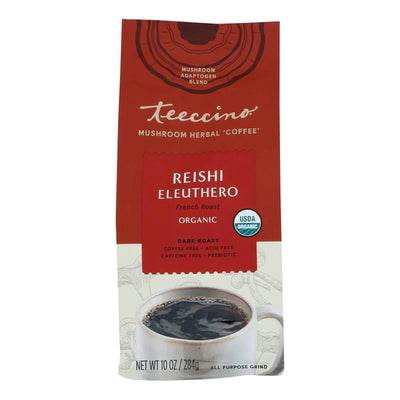 An image displaying Teeccino - Mush Cof Reishi Elthe - Case Of 6-10 Ounce by Teeccino