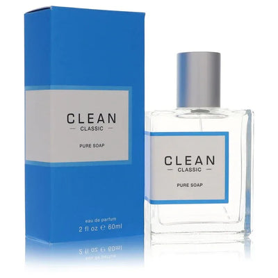 An image displaying Clean Pure Soap by Clean Eau De Parfum Spray 2 oz for Men by Clean