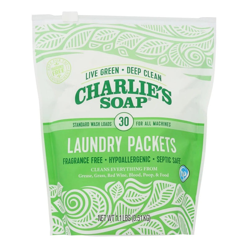 Charlie’s Soap Laundry Powder - Case Of 6 - 30 Count