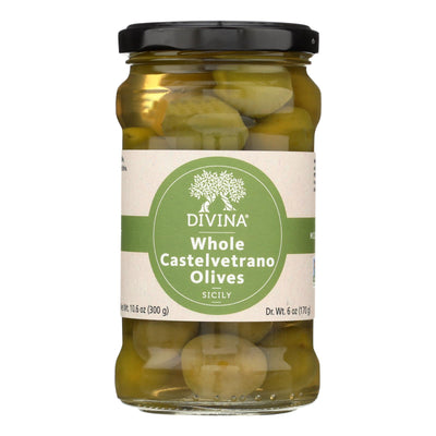 An image displaying Divina - Castelvetrano Olives - Case Of 6 - 10.2 Oz. by Divina