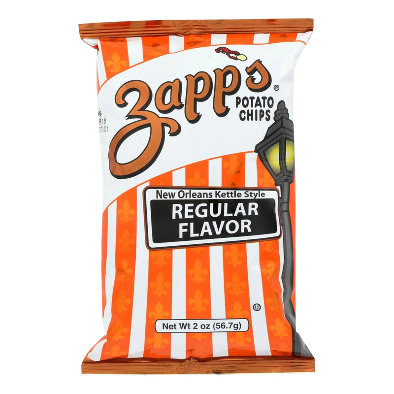 Zapps Potato Chips Chips - Regular 2 Ounce - Case Of 25 - 2 Ounce