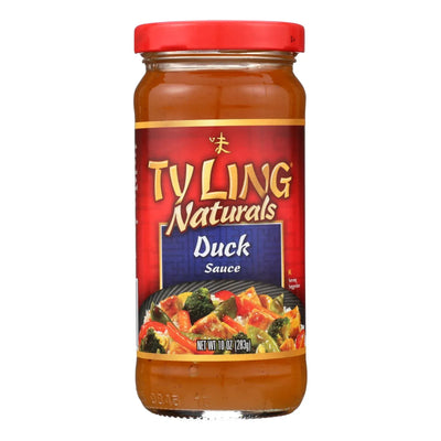 An image displaying Ty Ling Duck Sauce - Case Of 12 - 10 Fz by Ty Ling
