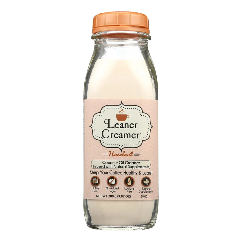 Leaner Creamer - Creamer Hazelnut - Case Of 6 - 9.87 Ounce