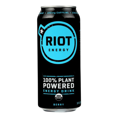 An image displaying Riot Energy - Enrg Drink Berry - Case Of 12-16 Ounce by Riot Energy