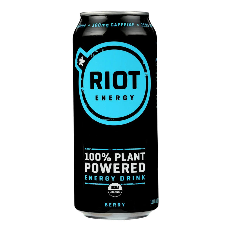An image displaying Riot Energy - Enrg Drink Berry - Case Of 12-16 Ounce by Riot Energy