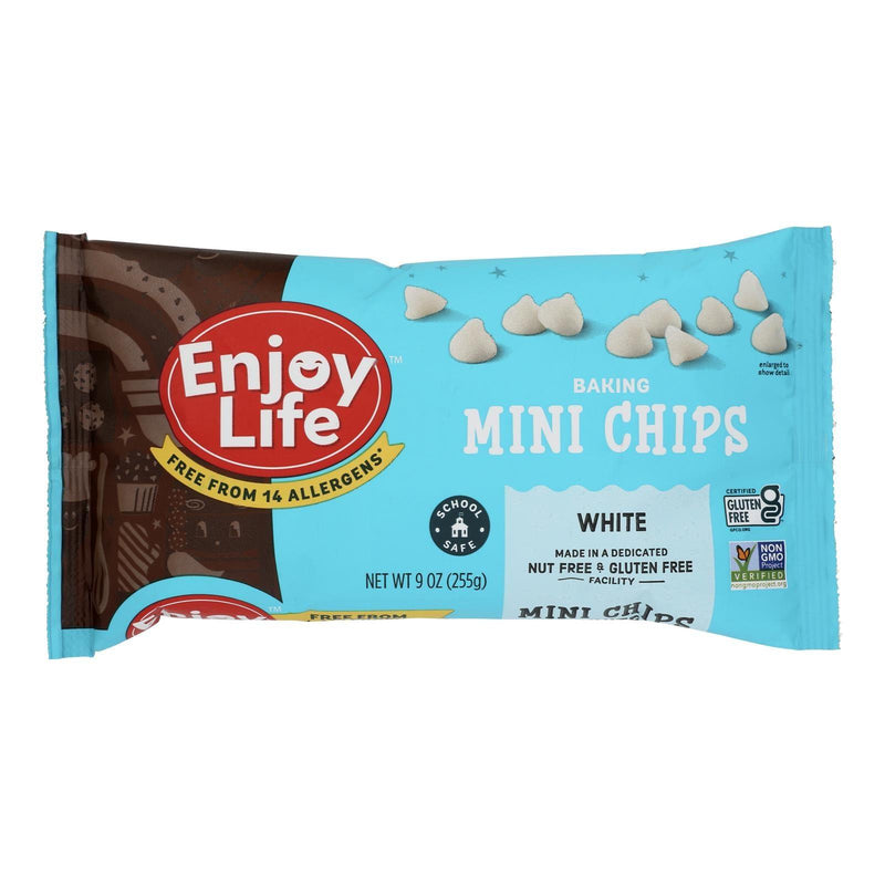 Enjoy Life - Mini Chips White Baking Chocolate - Case Of 12-9 Ounce