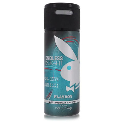 An image displaying Playboy Endless Night by Playboy Deodorant Spray 5 oz for Men by Playboy