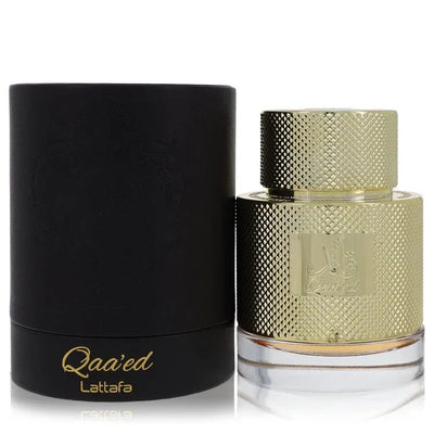 An image displaying Qaaed by Lattafa Eau De Parfum Spray 3.4 oz for Women by Lattafa