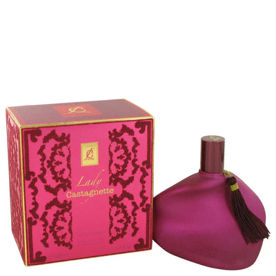 An image displaying Lady Castagnette by Lulu Castagnette Eau De Parfum Spray 3.3 oz for Women by Lulu Castagnette