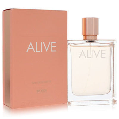 An image displaying Boss Alive by Hugo Boss Eau De Toilette Spray 2.7 oz for Women by Hugo Boss