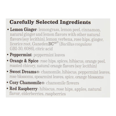 Bigelow Tea Assorted Herb Tea - Case Of 6 - 18 Bag - Orca Market