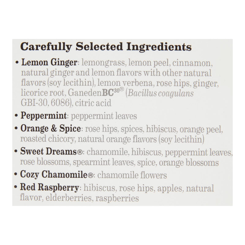 Bigelow Tea Assorted Herb Tea - Case Of 6 - 18 Bag - Orca Market