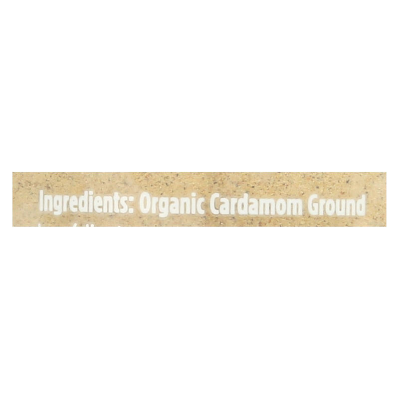 Spicely Organics - Organic Cardamom - Ground - Case Of 3 - 2 Oz. - Orca Market