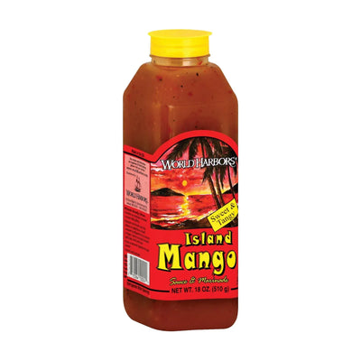 An image displaying World Harbor Island Mango Sauce - Case Of 6 - 16 Ounce. by World Harbor