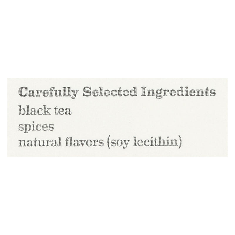 Bigelow Tea Black Tea - Spiced Chai - Case Of 6 - 20 Bag - Orca Market