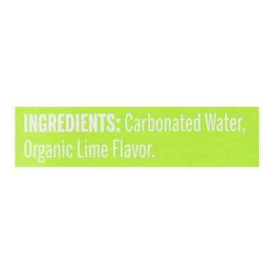 An image displaying Nixie Sparkling Water - Sparkling Water Lime - Case Of 3 - 8/12 Ounce by Nixie Sparkling Water