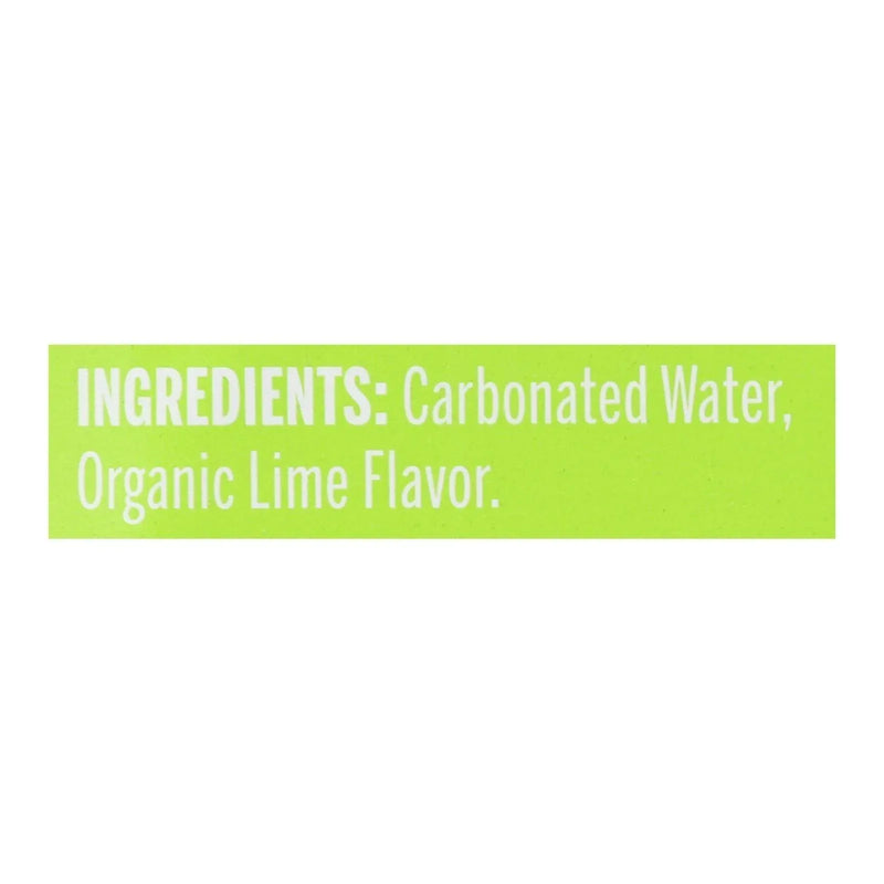 An image displaying Nixie Sparkling Water - Sparkling Water Lime - Case Of 3 - 8/12 Ounce by Nixie Sparkling Water