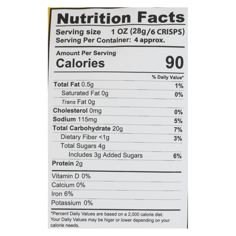 Craize - Corn Crisps Sweet Toasted - Case Of 6 - 4 Oz - Orca Market