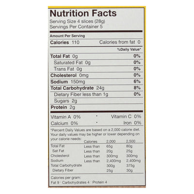 Schar - Crispbread Gluten Free - Case Of 6-5.3 Ounce
