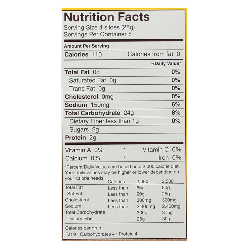 Schar - Crispbread Gluten Free - Case Of 6-5.3 Ounce