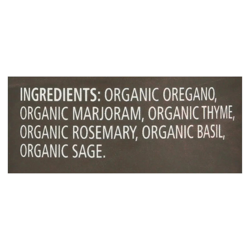 An image displaying Frontier Herb Italian Seasoning Blend - Organic - .64 Ounce by Frontier Herb