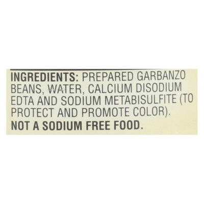 Kuner - Garbanzo Beans - No Salt Added - Case Of 12 - 15 Oz. - Orca Market