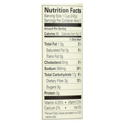 Amy's - Organic Low Fat Minestrone Soup - Case Of 12 - 14.1 Oz - Orca Market