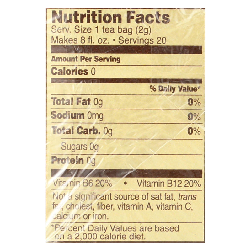 Celestial Seasonings Tension Tamer Herbal Tea Caffeine Free - 20 Tea Bags - Case Of 6 - Orca Market