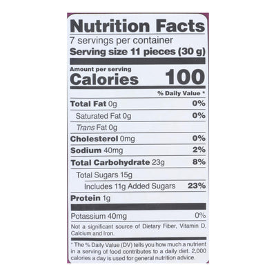 Panda Licorice - Licorice Raspberry Chews - Case Of 8-7 Oz - Orca Market
