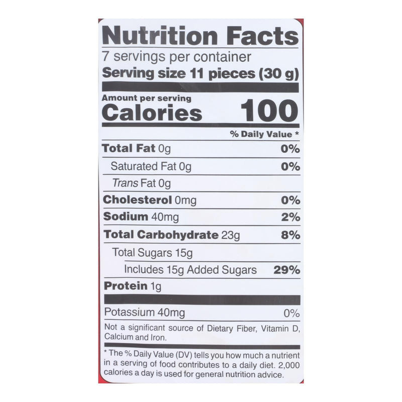 Panda Licorice - Licorice Strawberry Chews - Case Of 8-7 Oz - Orca Market