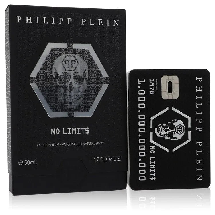 An image displaying Philipp Plein No Limits by Philipp Plein Parfums Eau De Parfum Spray for Men by Philipp Plein Parfums
