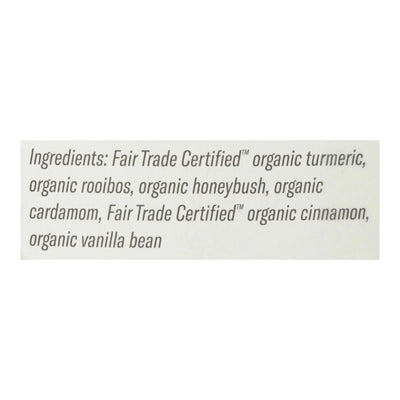 An image displaying Numi Tea - Tea Turmeric Amber Sun - Case Of 6-15 Bag by Numi