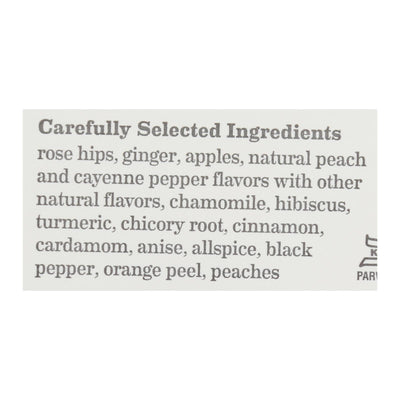 Bigelow Tea - Tea Ginger Peach Tumeric - Case Of 6 - 18 Bag - Orca Market