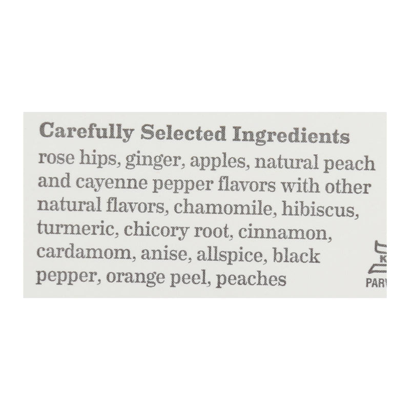 Bigelow Tea - Tea Ginger Peach Tumeric - Case Of 6 - 18 Bag - Orca Market