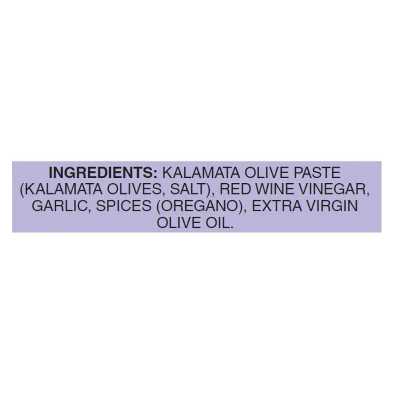 An image displaying Mt Vikos Kalamata Olive Spread - Case Of 6 - 7.6 Ounce by Mt Vikos