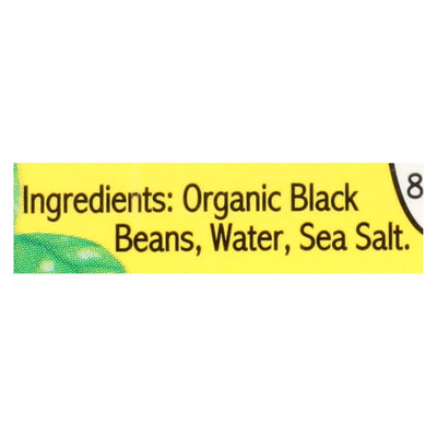 Jack's Quality Organic Black Beans - Low Sodium - Case Of 8 - 13.4 Oz - Orca Market