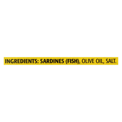 Season Brand Sardines In Pure Olive Oil - Salt Added - Case Of 12 - 4.375 Oz. - Orca Market