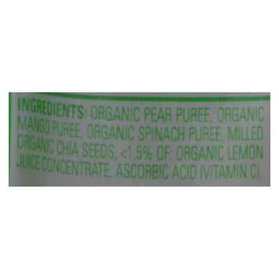 Happy Baby Happytot Organic Superfoods Spinach Mango And Pear - 4.22 Oz - Case Of 16 - Orca Market