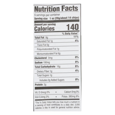 Boulder Canyon - Kettle Chips - Malt Vinegar And Sea Salt - Case Of 12 - 5 Ounce.